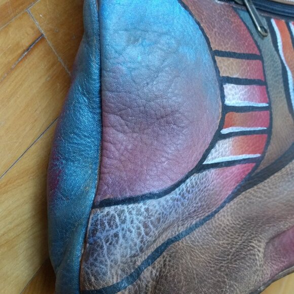 Gorgeous ANUSCHKA Leather Shoulder Bag - Picture 10 of 15